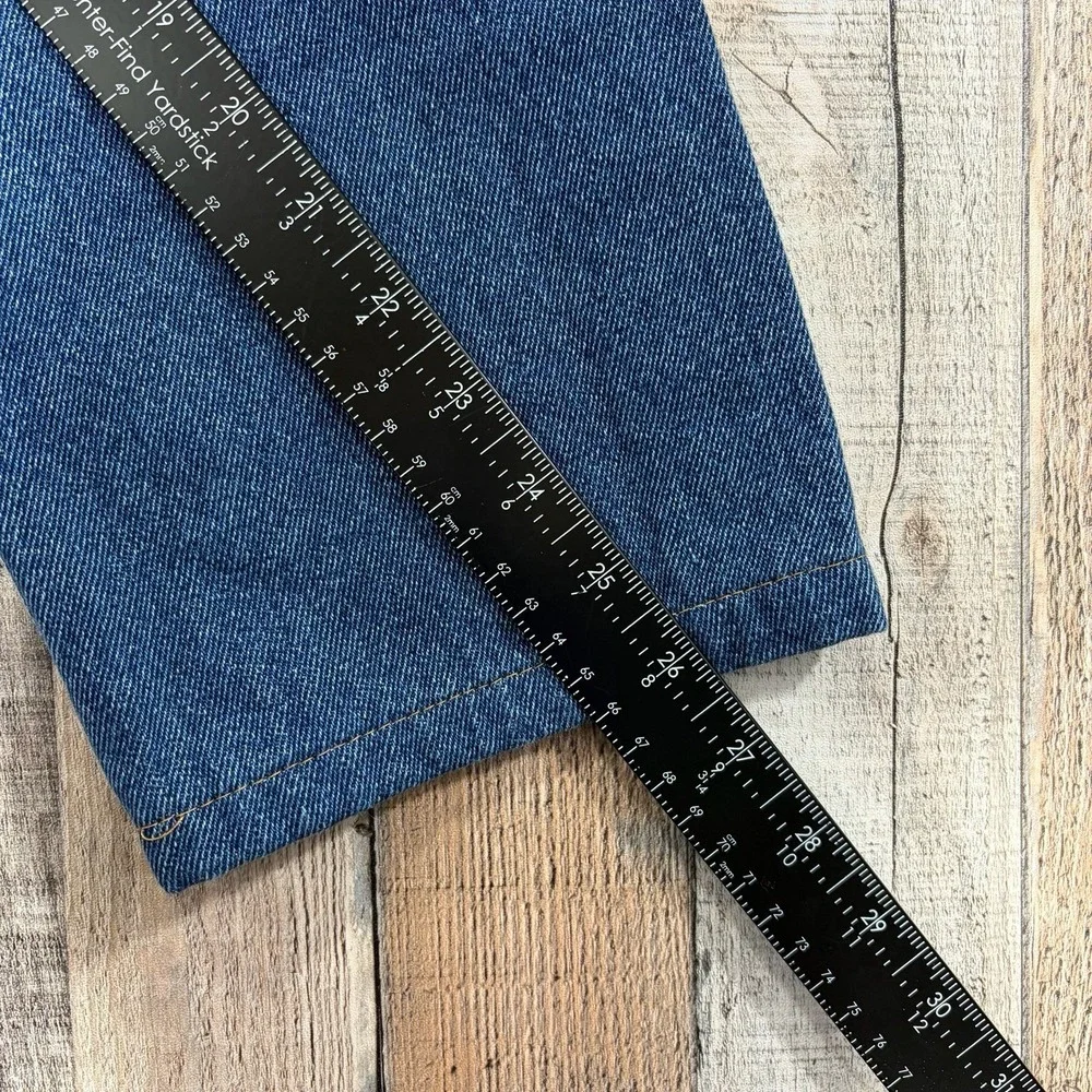 Peter Manning Men's Jeans 33x28* Blue Straight Fit Stretch Denim Pants Classic